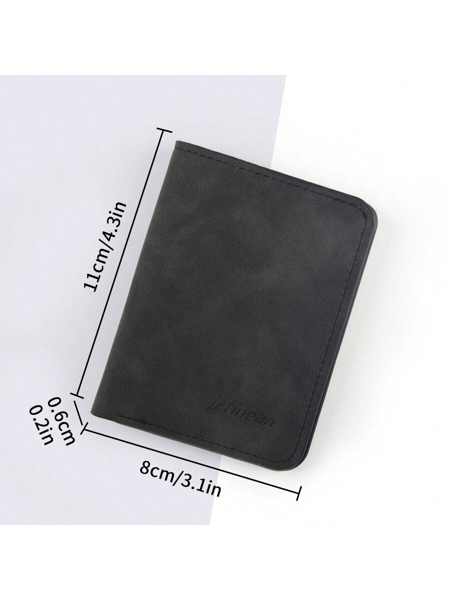 Small Wallet Card Holder, Ultra-Thin Multifunctional Driving License Holder With Multiple Card Slots, Vertical Style