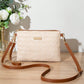 New Spring/Summer Straw Woven Trendy Women's Bag, Wholesale All-Match Crossbody Shoulder Bag, Sweet Small Square Bag