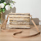 New Spring/Summer Straw Woven Trendy Women's Bag, Wholesale All-Match Crossbody Shoulder Bag, Sweet Small Square Bag