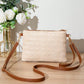 New Spring/Summer Straw Woven Trendy Women's Bag, Wholesale All-Match Crossbody Shoulder Bag, Sweet Small Square Bag