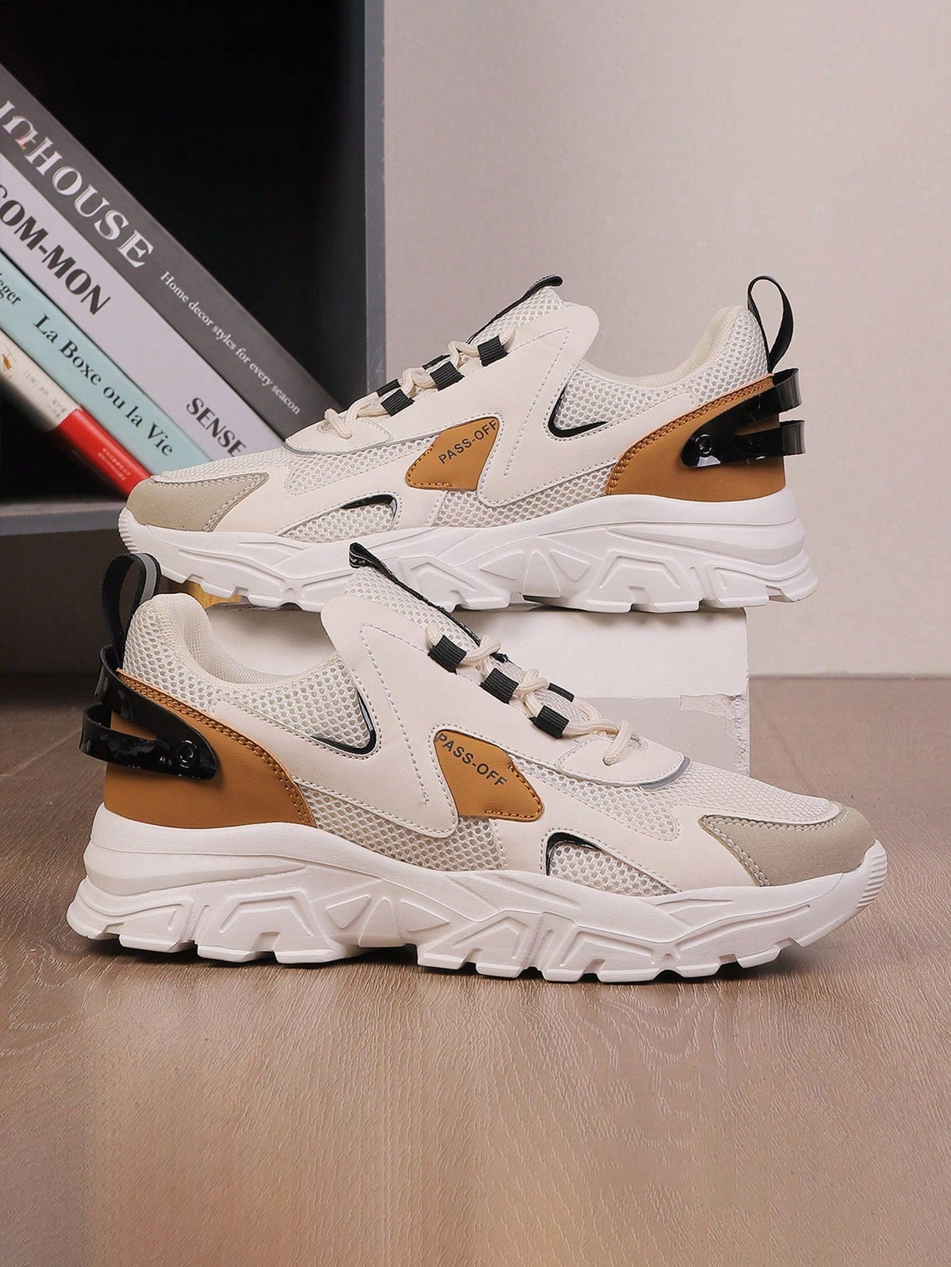 2024 New Spring Men's Shoes, Trendy Teenagers' Casual Sports Running 'Chunky Sneakers', Versatile INS Fashion Shoes