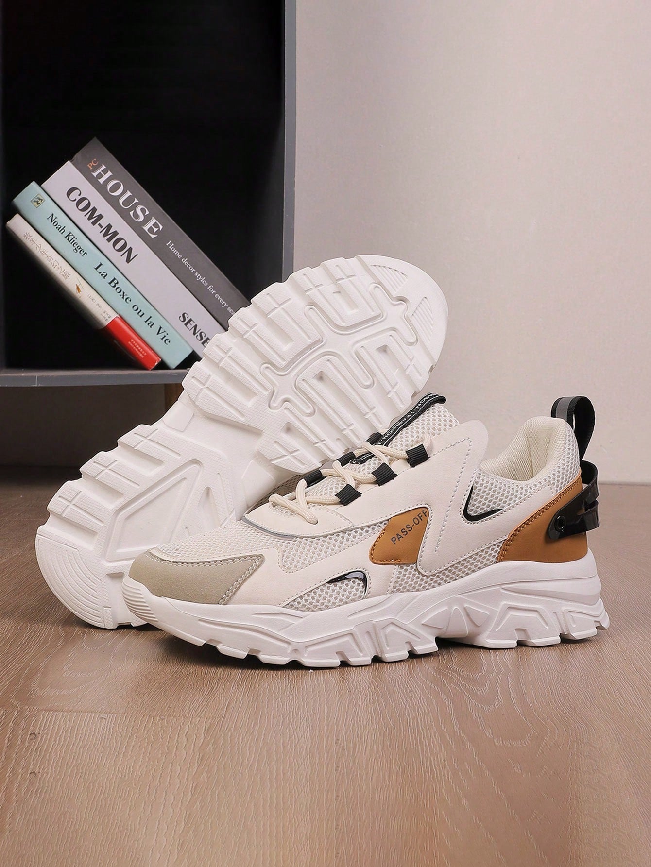 2024 New Spring Men's Shoes, Trendy Teenagers' Casual Sports Running 'Chunky Sneakers', Versatile INS Fashion Shoes