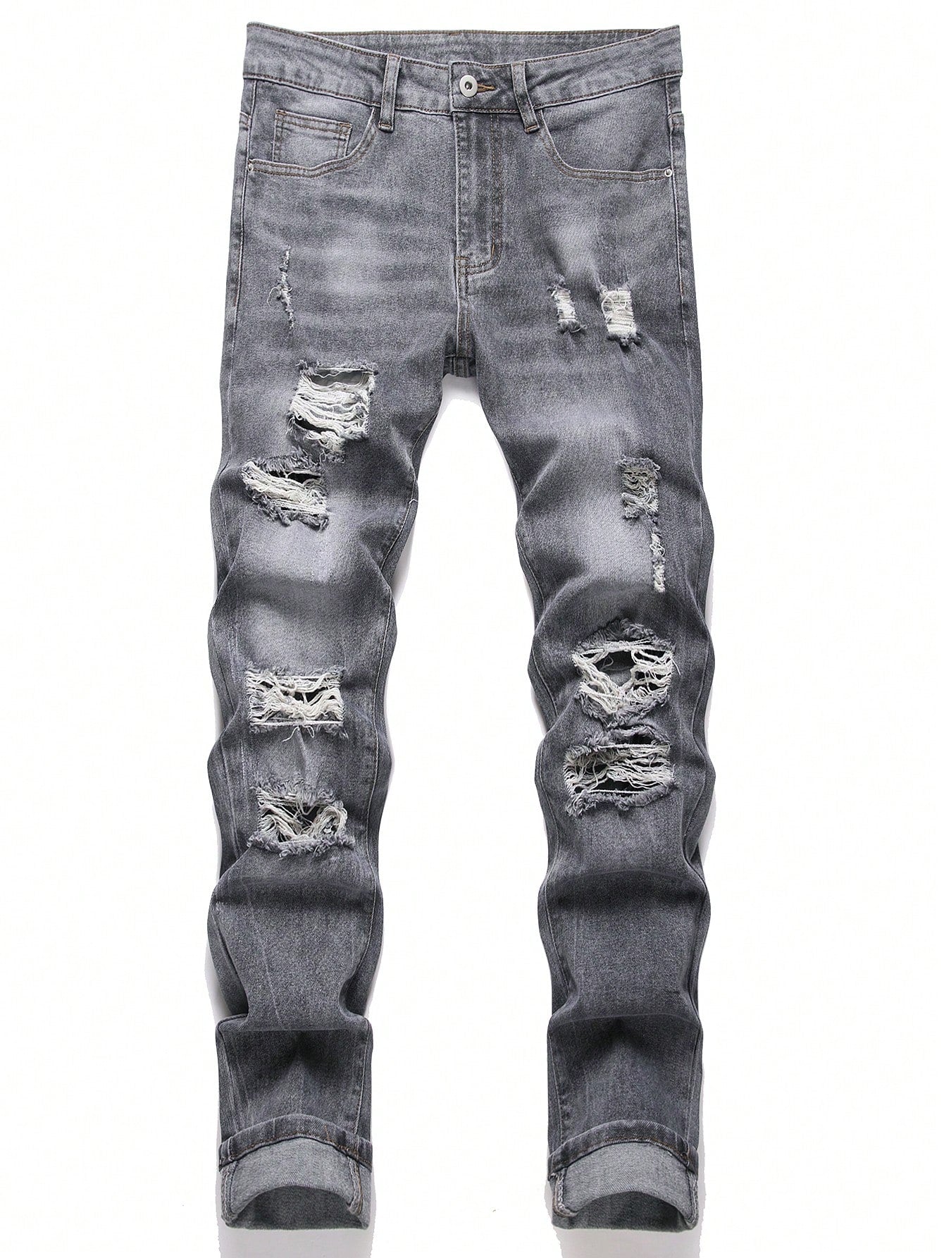 Manfinity LEGND Men's Distressed Jeans