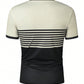 Manfinity Homme Men Fashion Color-Block Striped Short Sleeve T-Shirt, For Going Out, For Friends