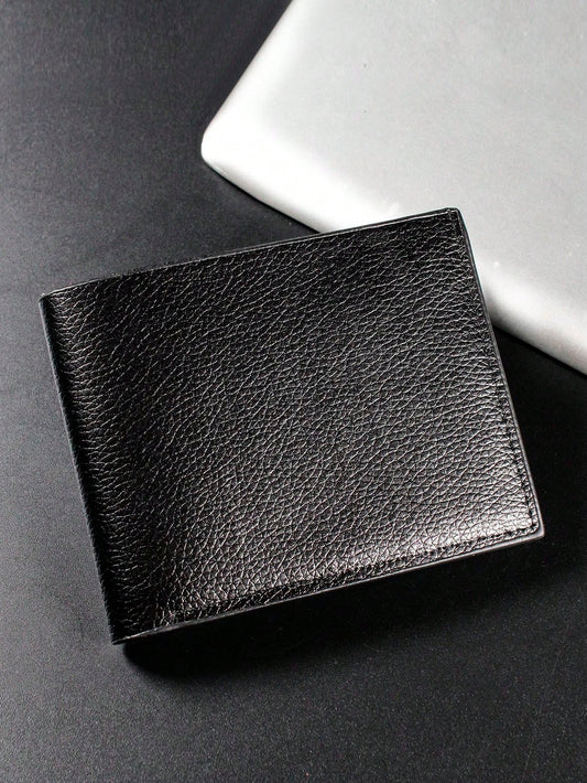 Men's Business Minimalist PU Leather Vintage Wallet Foldable With Multiple Card Slots And Coin Pocket For Cash And Credit Cards Suitable For Daily Use And Teenagers Old Money Style Men