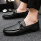 2024 Spring Business Formal Korean Version Men's Soft Bottom Slip-On Loafers (Note: Loafer Sizes Run Small, Large-Footed Individuals Are Advised To Order One Size Up)