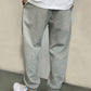 Manfinity Homme Men Slant Pocket Drawstring Waist Sweatpants Long Jogging Pants Plain Light Grey Going Out Casual