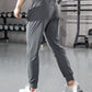 Men's Sports Ice Pants Summer Thin Straight Leg-Binding Casual Pants