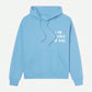 EZwear Regular Style Letter Printed Hooded Long Sleeve Sweatshirt