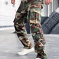 Manfinity LEGND Men's Casual Camouflage Printed Utility Pants