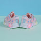 Girls' Casual And Cute Low-Cut Mesh Sports Shoes With LED Lights, Breathable And Anti-Slip Running Shoes, Suitable For All Seasons