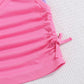 4pcs/Set Knitted  Comfortable Colorful Tank Top For Tween Girls