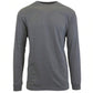 3-Pack Men's Long Sleeve Crew Neck Solid Stretch Shirt