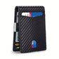 Slim Wallet For Men Card Slots ID Window With Money Clip Minimalist RFID Front Pocket Bifold Leather Small Thin