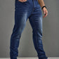 Manfinity Homme Men's Casual Straight-Leg Jeans With Pockets