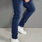 Manfinity Homme Men's Casual Straight-Leg Jeans With Pockets