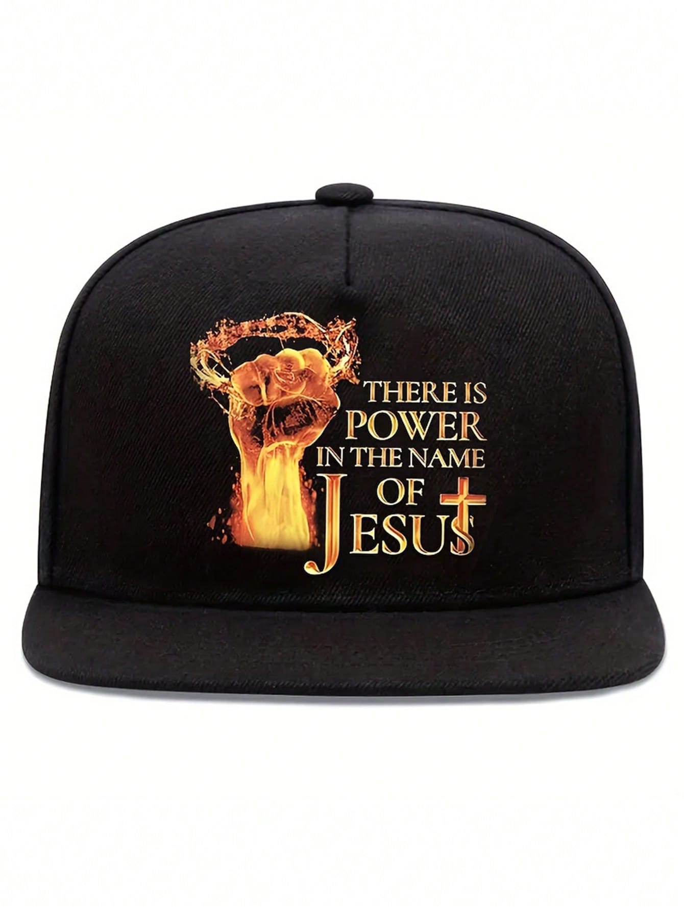 1pc Unisex Jesus Disciple Slogan Letter Printed Hip-Hop Cap, Streetwear Outdoor Sports Baseball Cap With Adjustable Strap Halloween