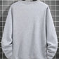 Manfinity Hypemode Loose Men's Solid Color Round Neck Sweatshirt