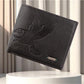 New Fashion Men's Wallet Large Capacity Coin Wallet Multi-Slot Card Bag With Zipper Coin Bag Money Clip Thanksgiving Birthday Gift