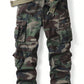 AKARMY Men's Casual Cargo Pants Military Army Camo Pants Combat Work Pants With 8 Pockets(No Belt)