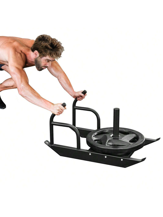 VEVOR VEVOR Weight Training Pull Sled, Fitness Strength Speed Training Sled With Handle, Steel Power Sled Workout Equipment For Athletic Exercise