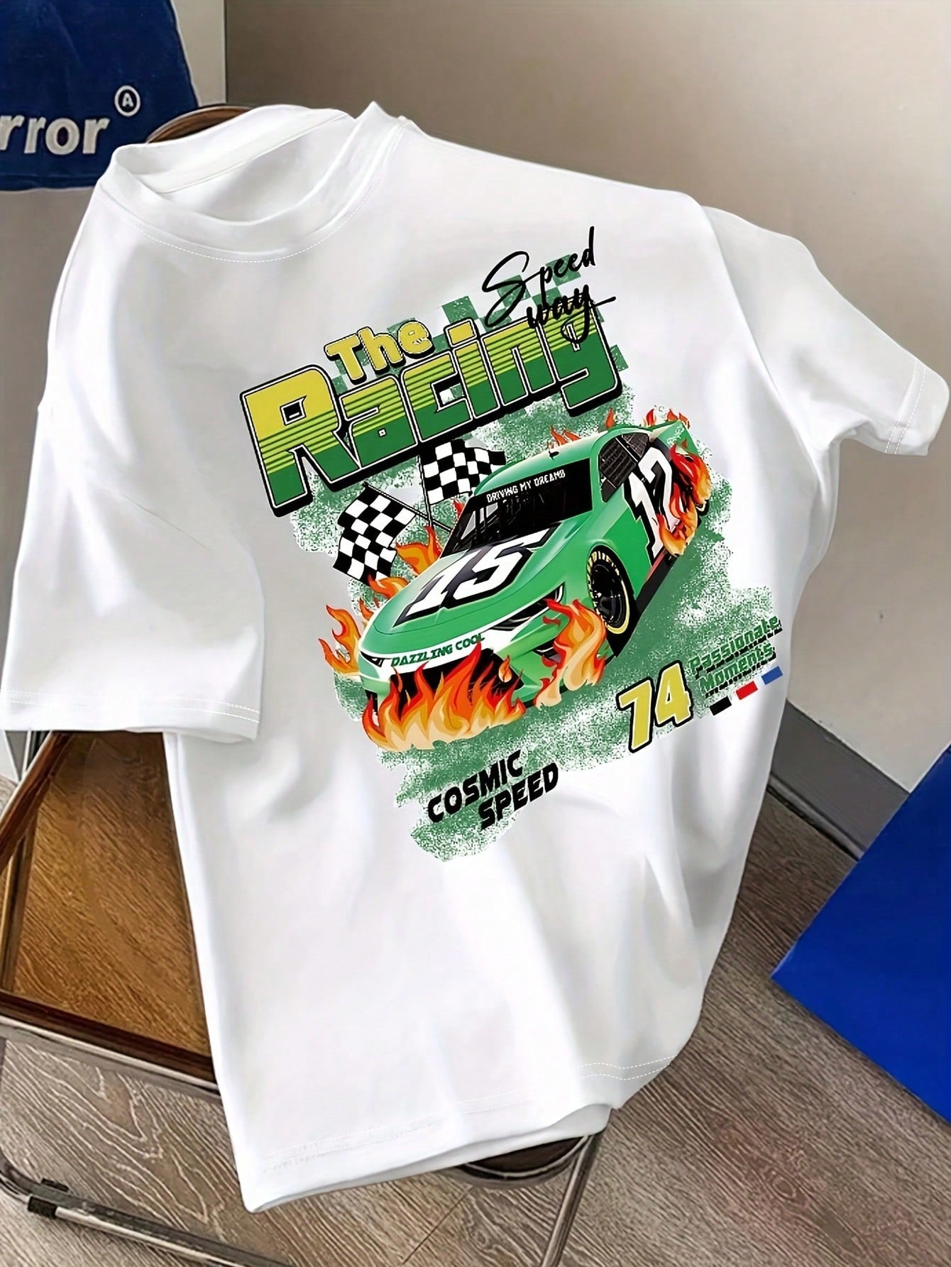 INAWLY EZwear Summer Streetwear Cool Racing