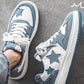 New Arrivals Thick-Soled Breathable Canvas Sneakers, Stars Pattern Casual Shoes