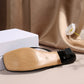 2024 New Summer Pointed Toe Thong Sandals Women, Kitten Heel Slip-On Comfy Casual Flip Flops