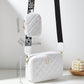 Women's Mother-Daughter Butterfly Embroidered Quilted Shoulder Crossbody Bag, Trendy Butterfly Bag