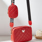 Women's Mother-Daughter Butterfly Embroidered Quilted Shoulder Crossbody Bag, Trendy Butterfly Bag