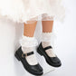 Child's Fashionable Lolita Bowknot School Princess Style Flat Shoes For Girls