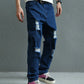 Manfinity LEGND Men Cotton Ripped Frayed Skinny Jeans Slim Fit Long Jean Cargo Plain Black Urban Fashion Friends