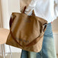 Retro Canvas Tote Bag, Trendy Letter Print Crossbody Bag, Casual Handbag For School Work Travel