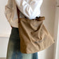 Retro Canvas Tote Bag, Trendy Letter Print Crossbody Bag, Casual Handbag For School Work Travel