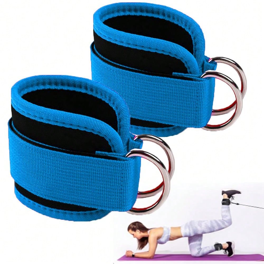 (1 Pair)Ankle Strap For Cable Machine - Fitness Ankle Straps-One Size Fit With Premium Padding, Glute Kickback Ankle Strap, Ankle Cable Straps For Workout, Booty Workout, Leg Extension, Hip Abductors