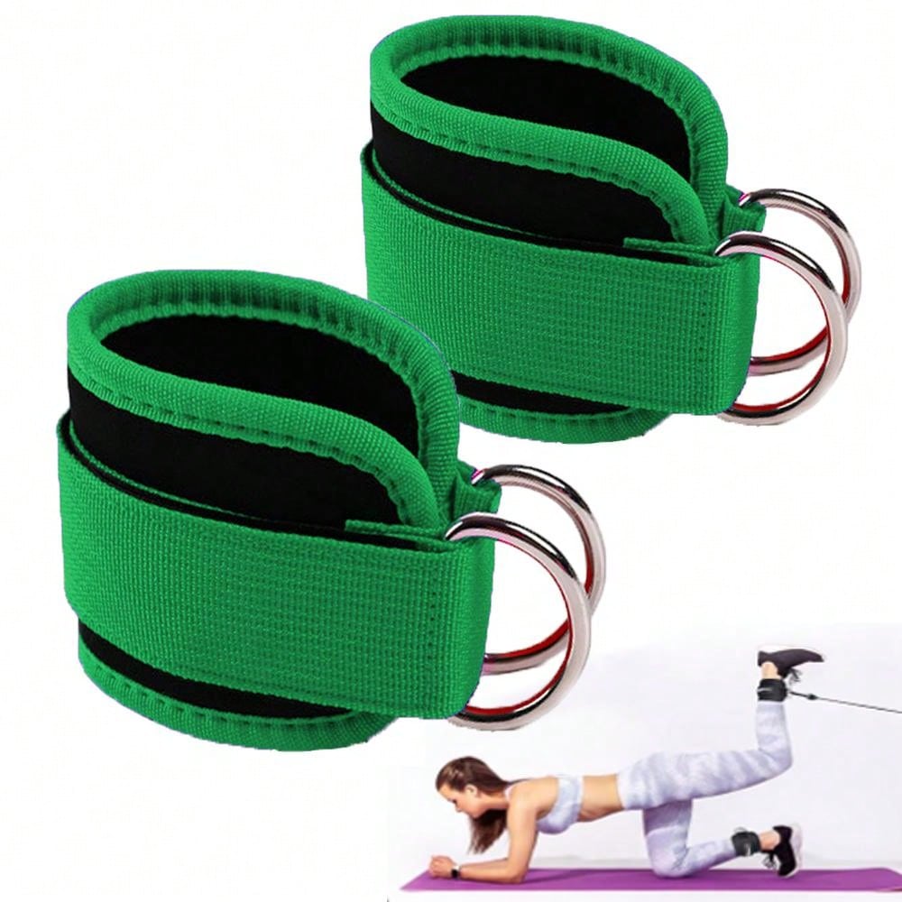 (1 Pair)Ankle Strap For Cable Machine - Fitness Ankle Straps-One Size Fit With Premium Padding, Glute Kickback Ankle Strap, Ankle Cable Straps For Workout, Booty Workout, Leg Extension, Hip Abductors