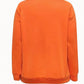 LUNE Pumpkin Print Loose Fit Crew Neck Long Sleeve Sweatshirt, Autumn/Winter