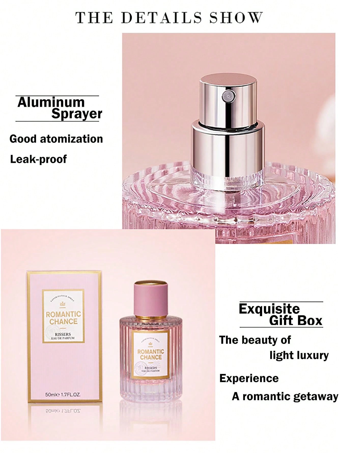 1Pcs Perfume For Women Long Lasting Perfume For Women Men, Floral