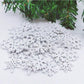 50pcs Mixed Design 25mm Christmas Snowflake Shaped Cutouts Wooden Chips For Diy Creative Home Decoration Scrapbooking And Christmas Handicraft Material Winter Arts Crafts,Christmas