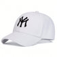 1pc - Unisex Baseball Cap With Embroidered Letters, Adjustable Casual Hat, Sun Protection, Outdoor, Spring And Autumn Seasons