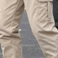 2pcs/Set Autumn New Men's Casual Elastic Waist Cargo Pants