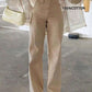 Women Basic Casual Straight Leg Pants