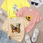 3pcs/Set Young Girl Cute Cartoon Flower