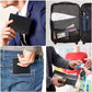 Minimalist Men's RFID Blocking Multi-Functional Thin 12-Card Wallet Bi-Fold Portable Card Holder Slim Money Clip Money Bag Male Purse, Business,Casual,Father's Day Gift