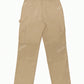 Casual Solid Flap Pocket Straight Leg Cargo Pants