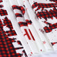 1Pc Merry Christmas Table Runner Tablecloth Table Cover,Christmas Decoration,Red And Black Plaid Man Pattern,Christmas Party Supplies,Christmas Table Decor Home Dcor,Xmas Decor,New Year 2025 Decor,Christmas