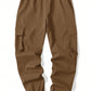 Men's New Multi-Pocket Cargo Pants, Ankle Cuff Casual Outdoor Trousers