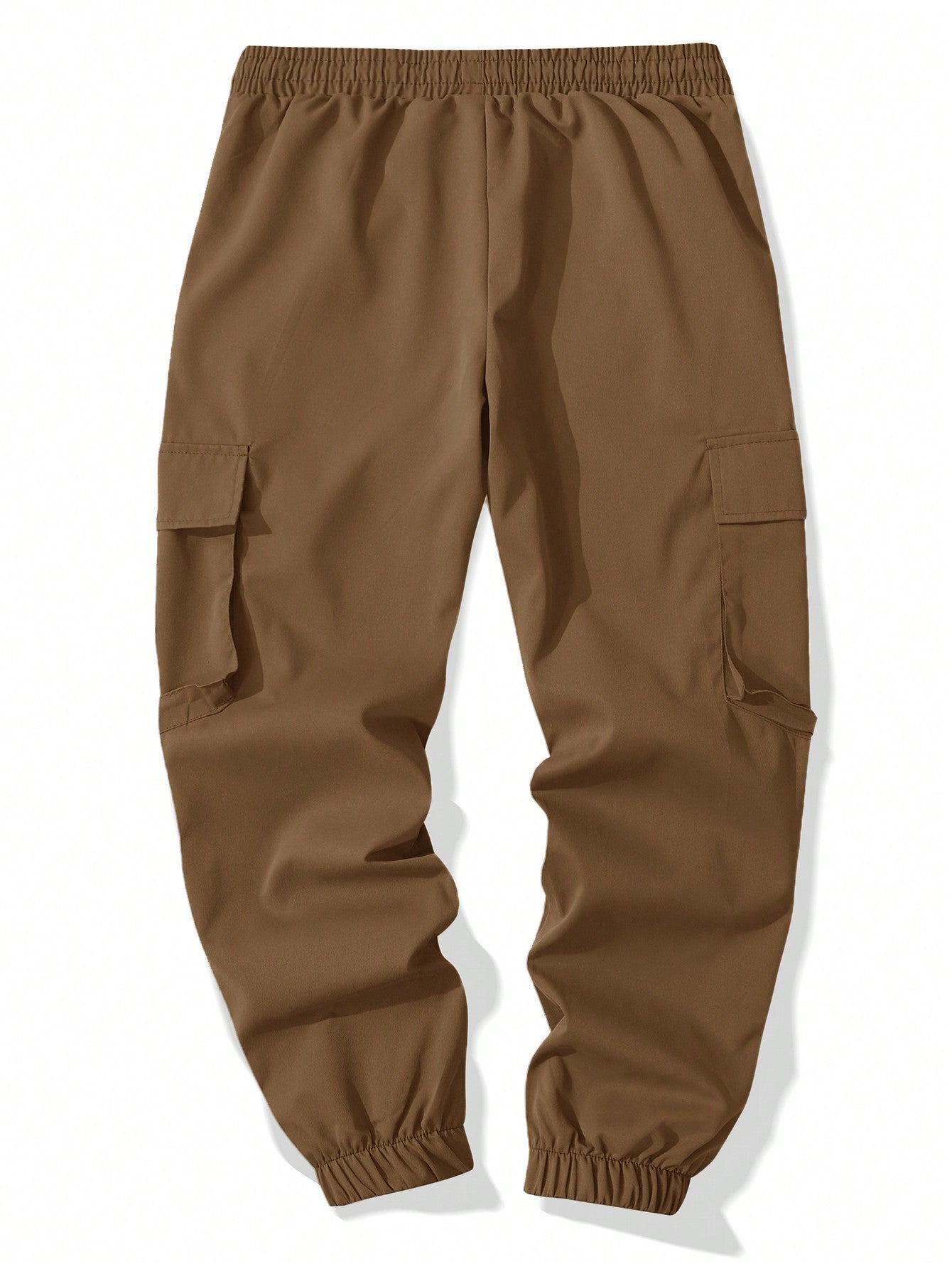 Men's New Multi-Pocket Cargo Pants, Ankle Cuff Casual Outdoor Trousers