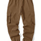 Men's New Multi-Pocket Cargo Pants, Ankle Cuff Casual Outdoor Trousers