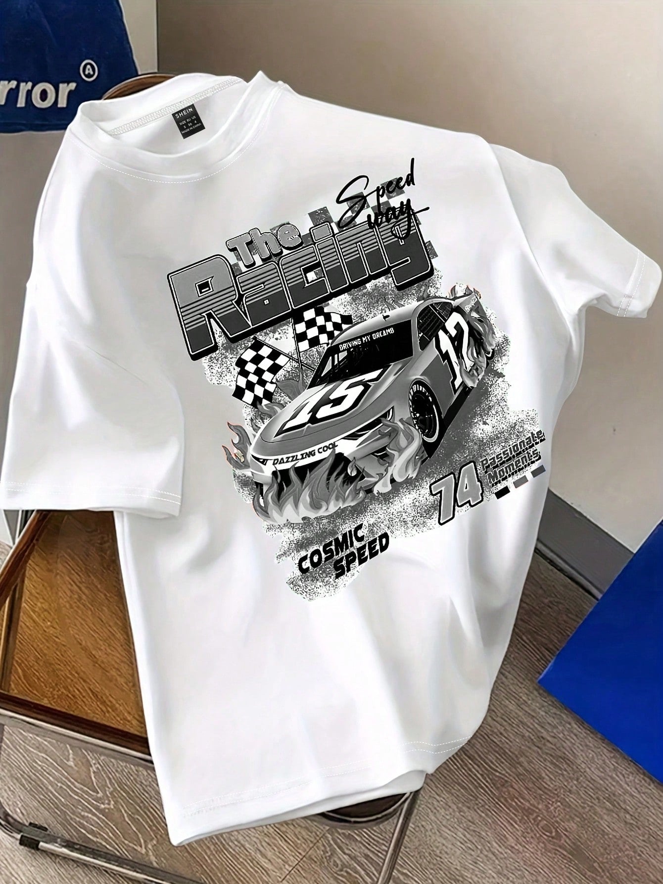 INAWLY EZwear Summer Streetwear Cool Racing